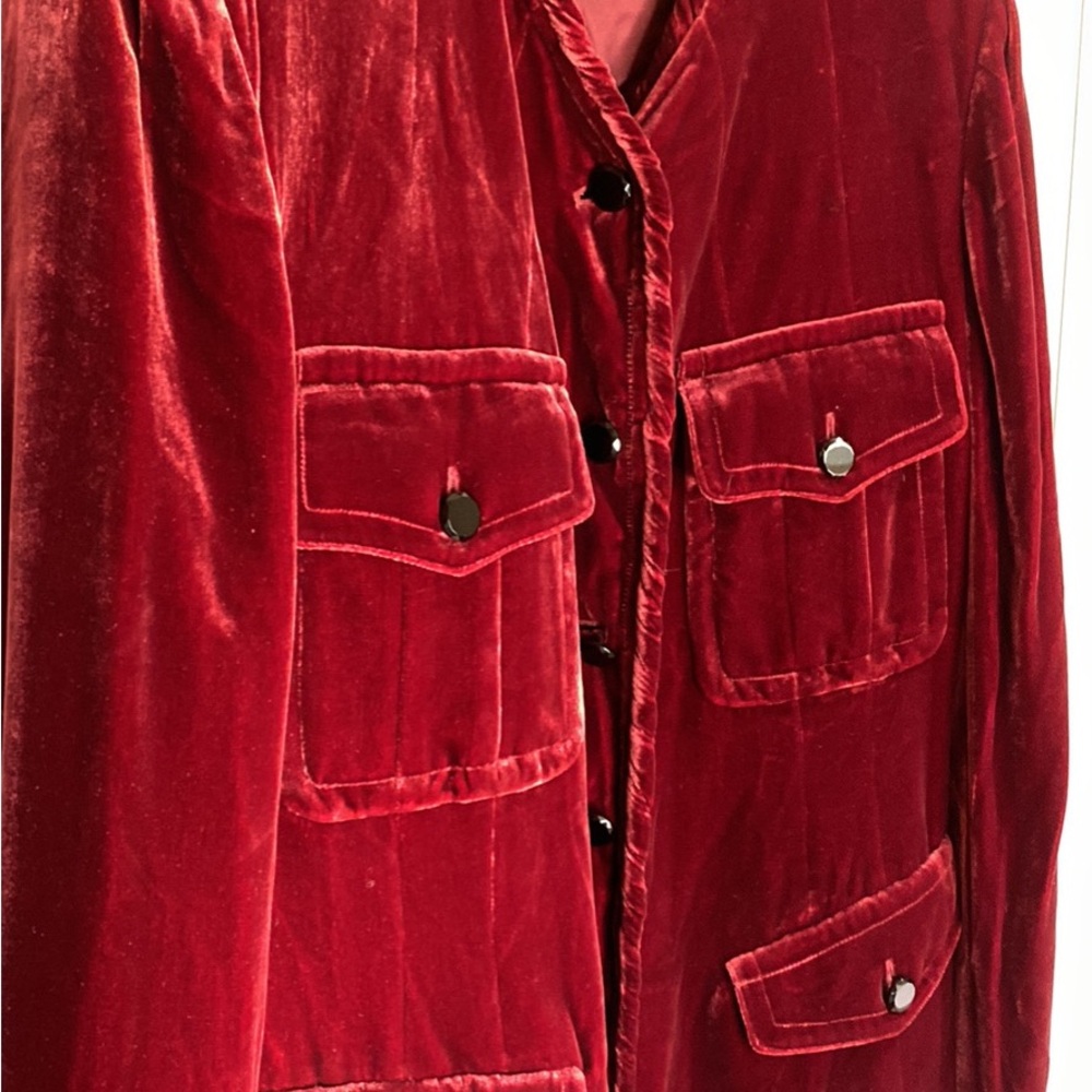 Velvet Red Women's Jacket